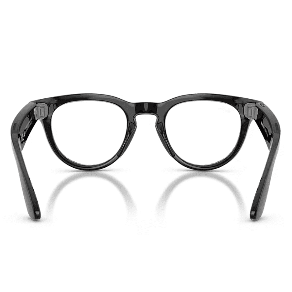 Ray-Ban Smart Glasses Meta Headliner (Gen 2) RW4013 601/1M 50 Shiny Black Transitions Clear/Graphite Green SMALL