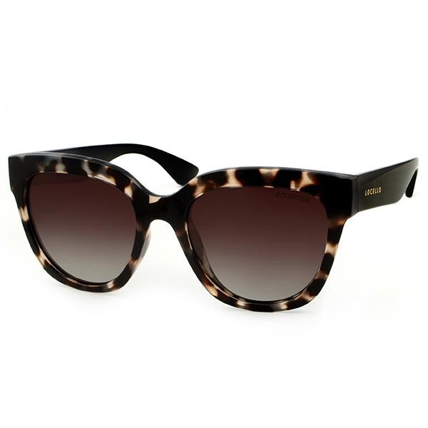 Locello Mercedes 3740F Grey Tortoise Shell / Gradient Smoke