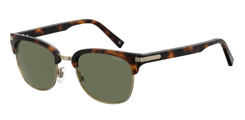 Polaroid PLD 2076/S 086 53 UC Brown Havana / Green Polarised