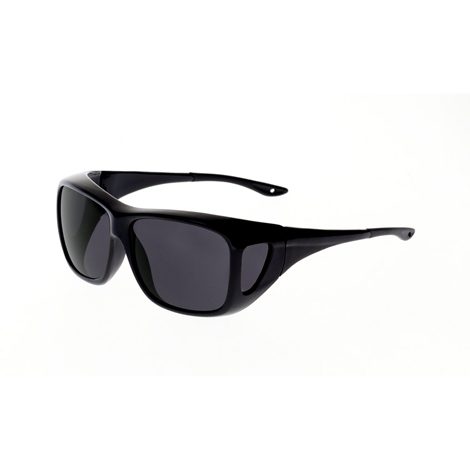 Cancer Council Gymea 1005007 Black/Smoke Polarised Fitover