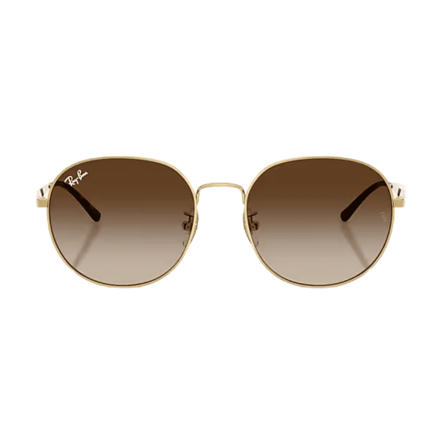 Ray-Ban RB3727D 001/13 57 Gold/Brown Gradient