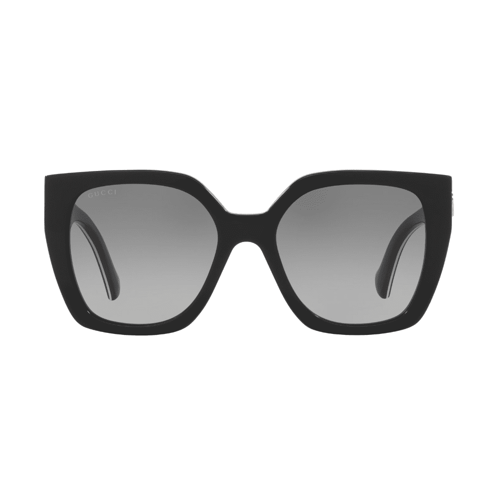 Gucci GG1300S 004 Gloss Black/Grey Gradient