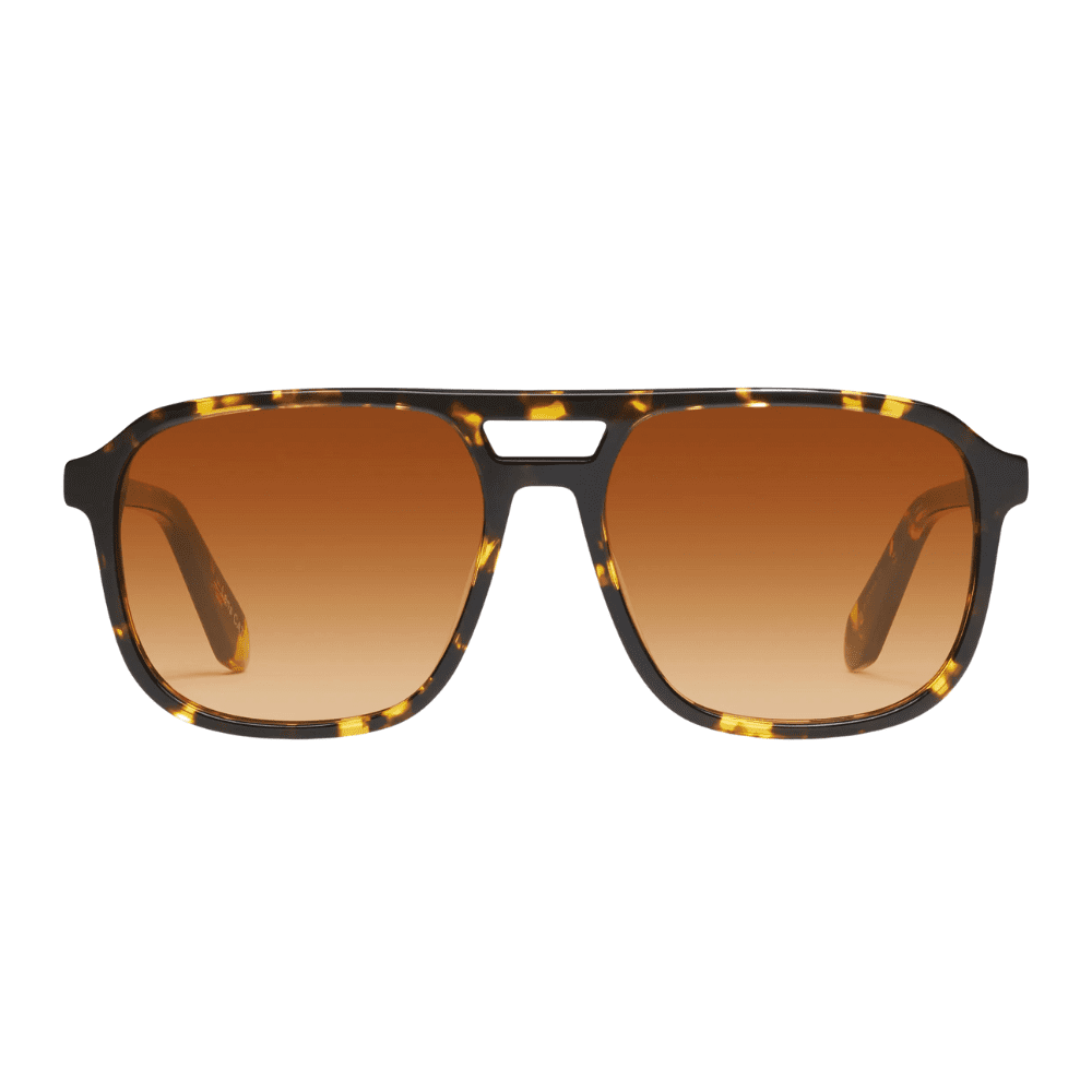 Quay On The Fly Shiny Yellow Tort/Orange