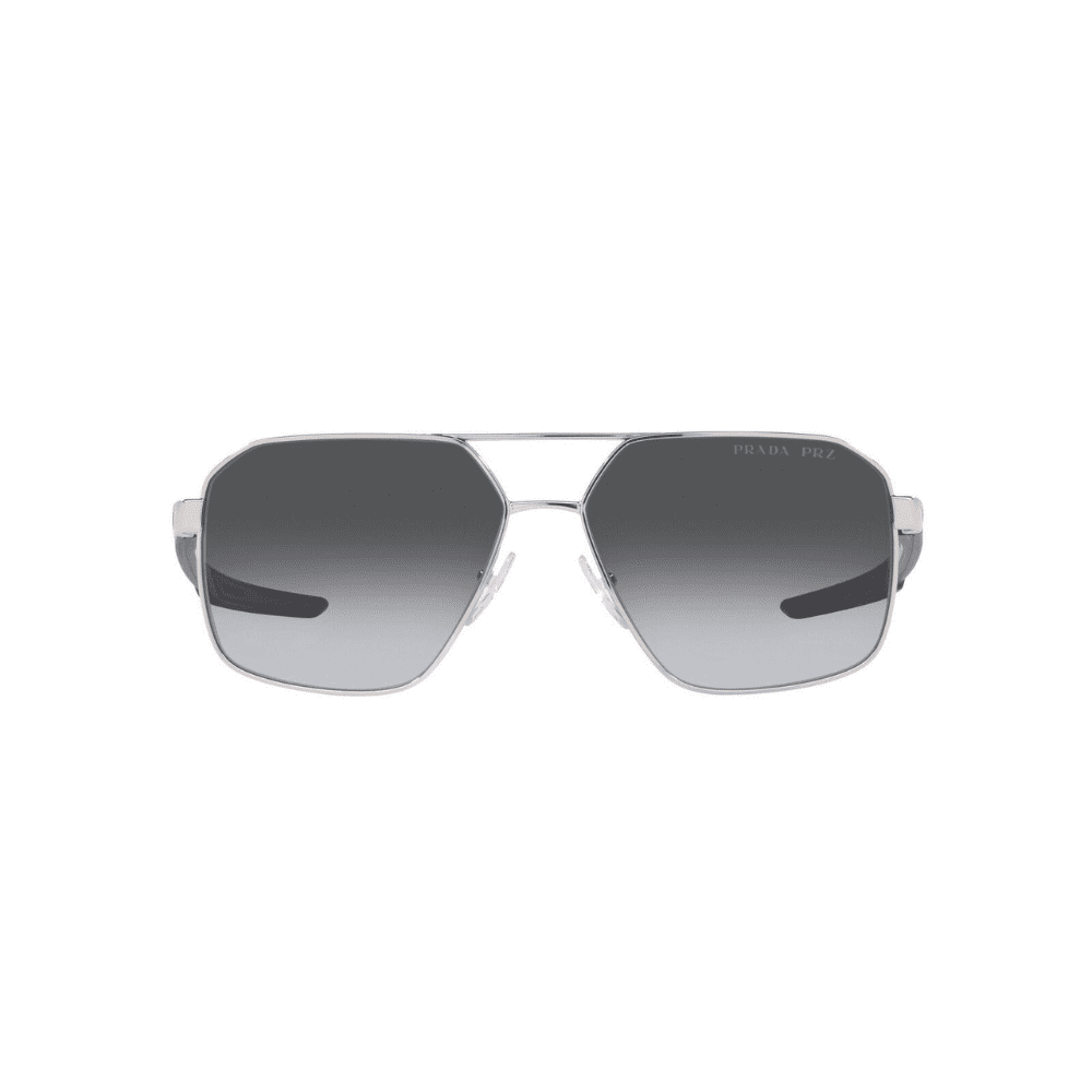 Prada PR55WS 1BC-06 G60 Silver/Grey Polarised
