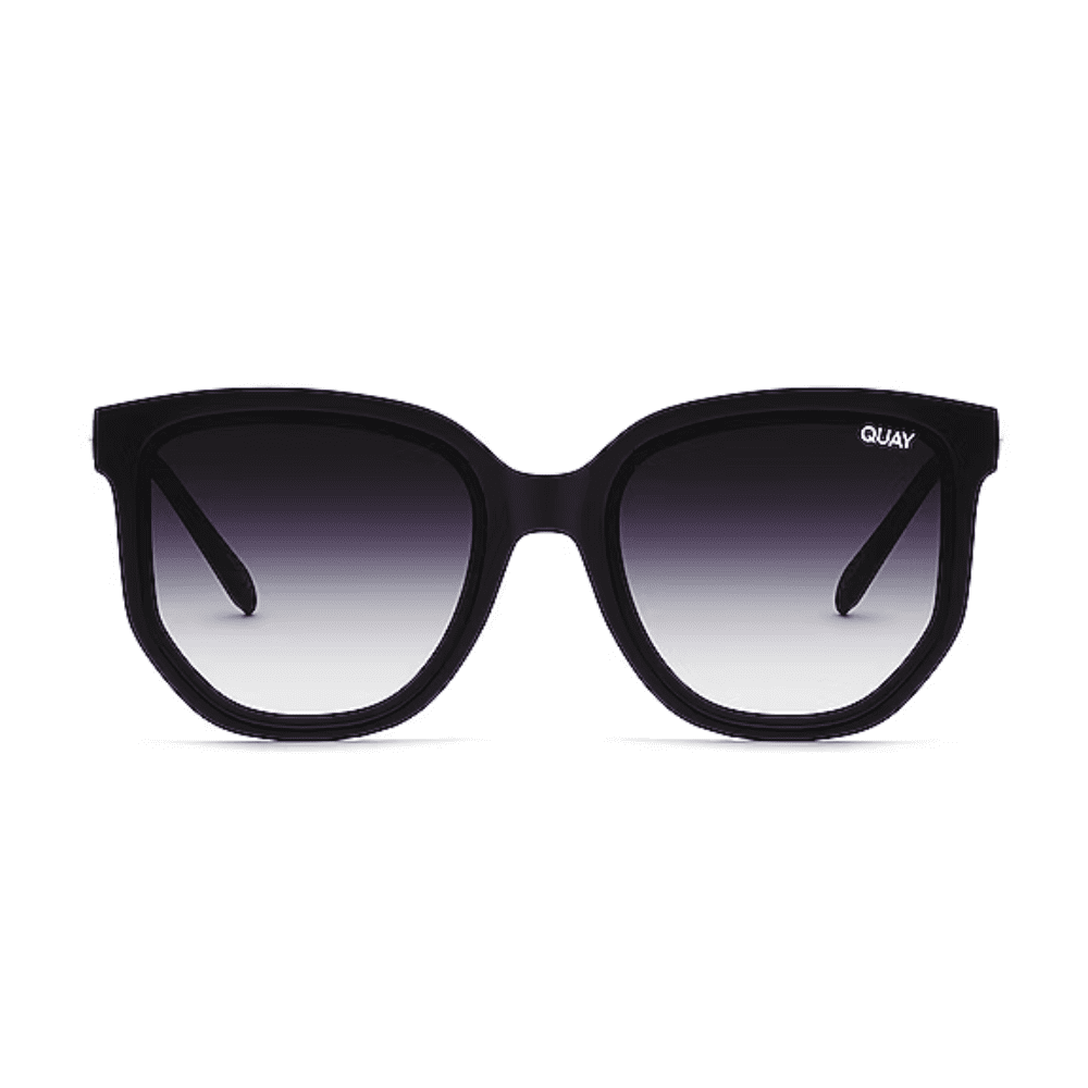 Quay Coffee Run Black/Smoke Polarised