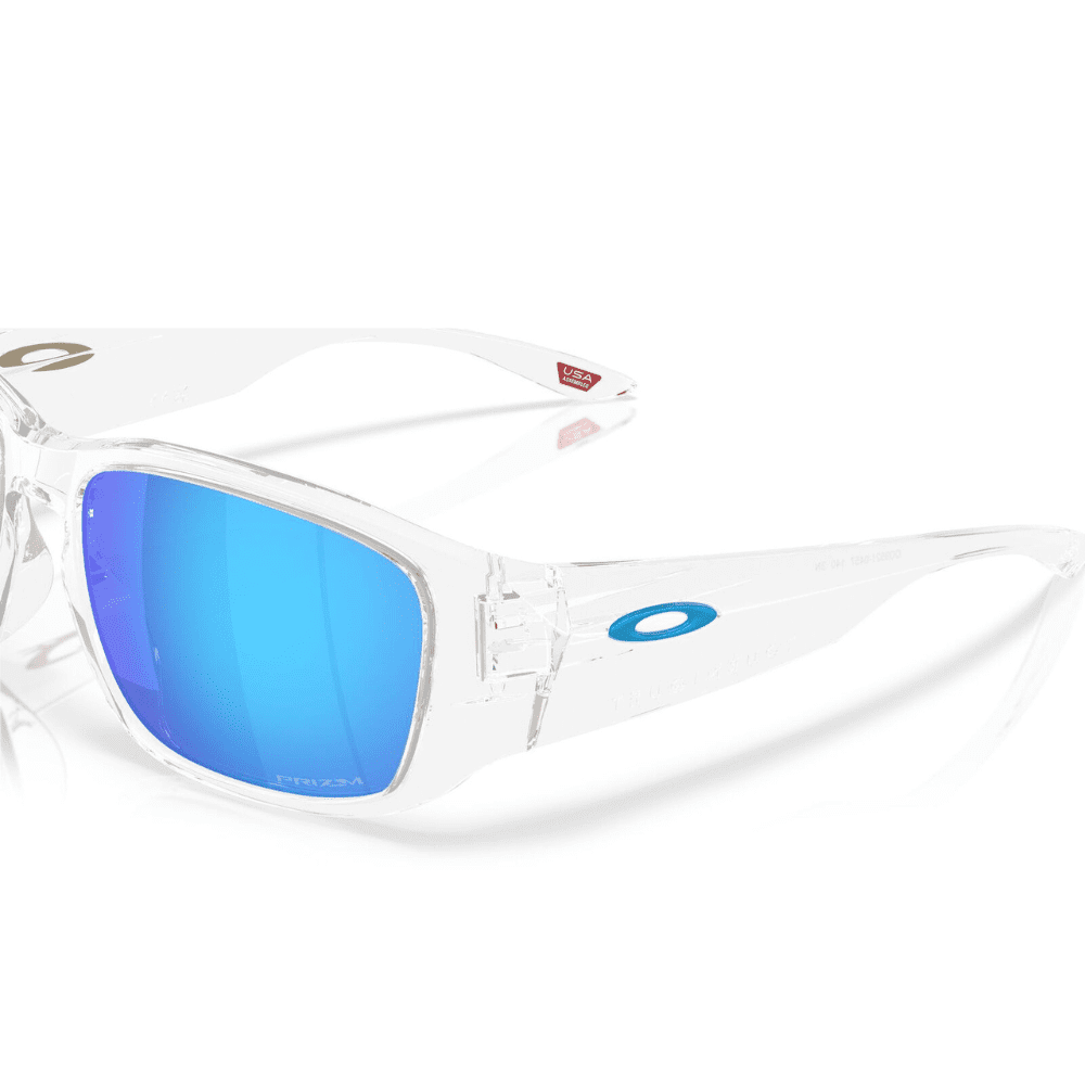 Oakley Tourniquet OO9521 0457 Clear/Prizm Sapphire