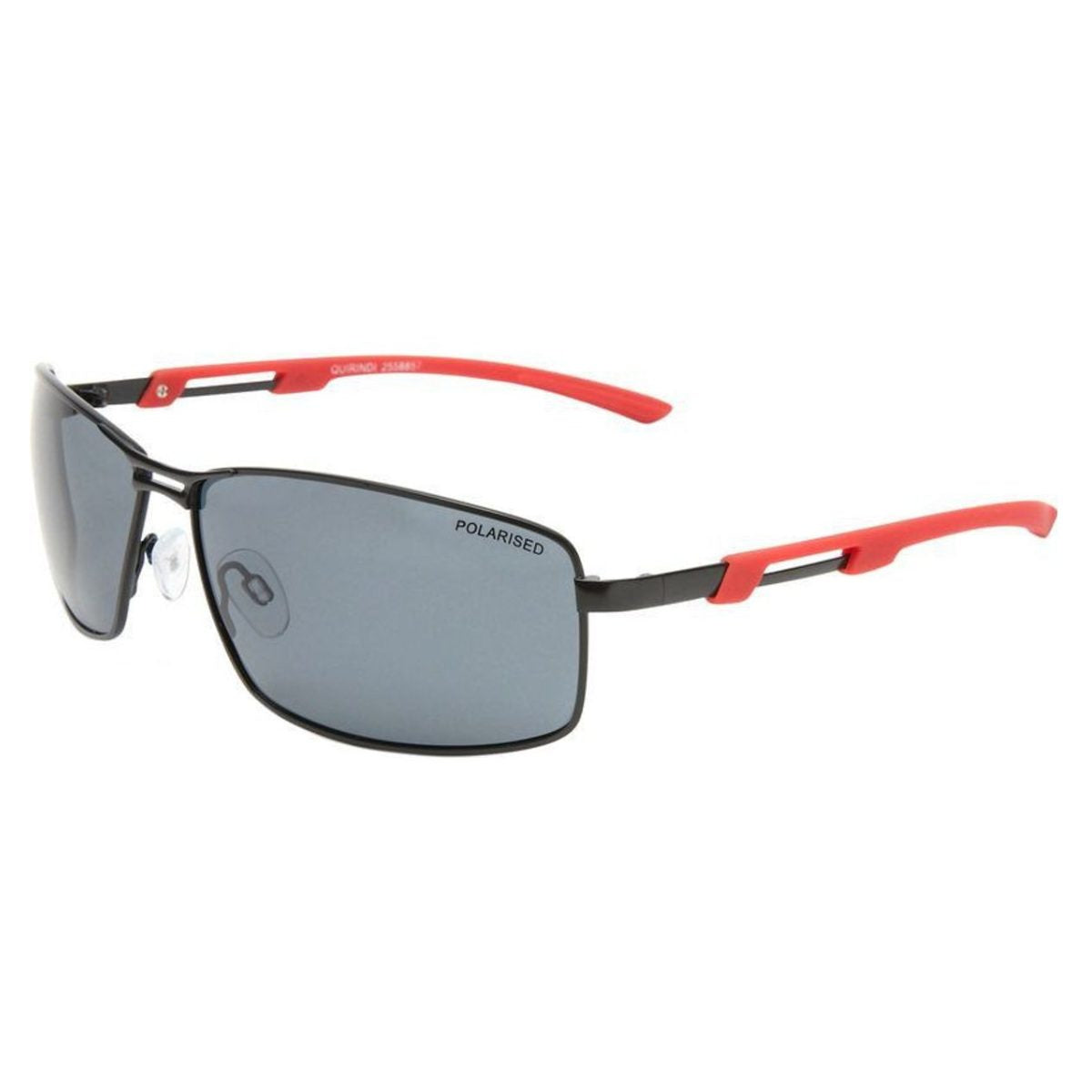 2558857 slim wrap metal sunglass culture men coomera CANCER COUNCIL QUIRINDI 2558857 red black