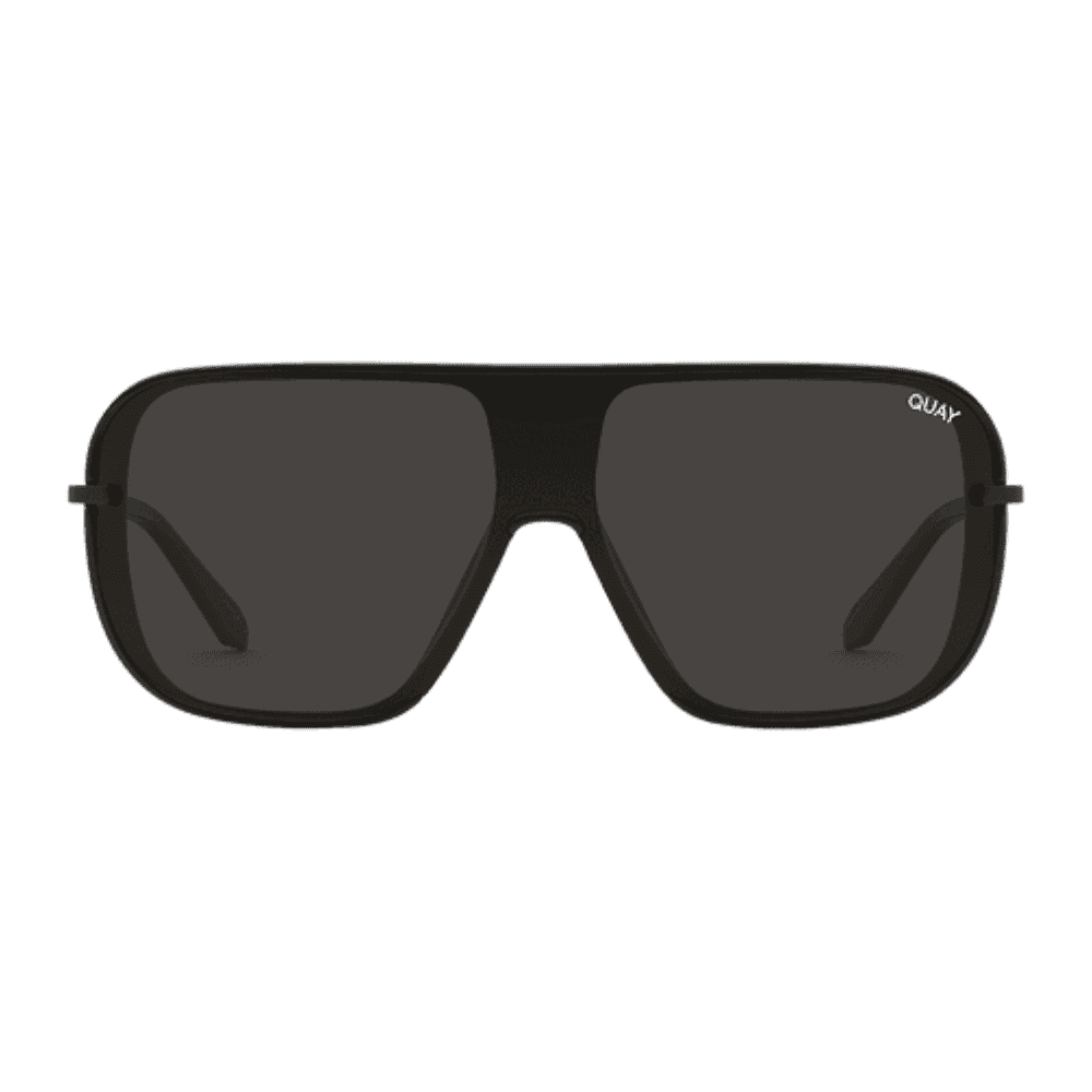 Quay Take A Number Matte Black/Black Polarised