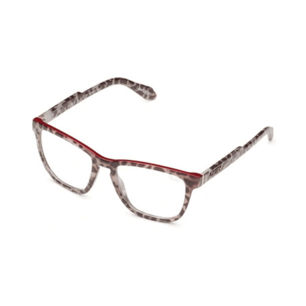 Quay Hardwire Milky Tort Red/Clear Blue