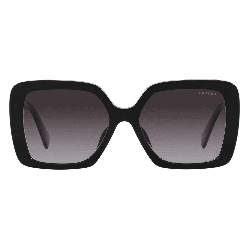 Miu Miu MU010YS 1AB-5D1 53 Black/Grey Lens