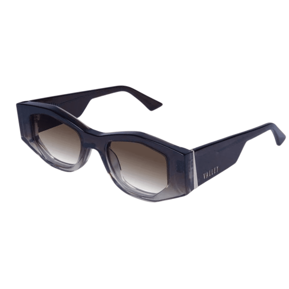Valley Valiant S0752 Smoky Quartz with Gunmetal Trim/Brown Gradient