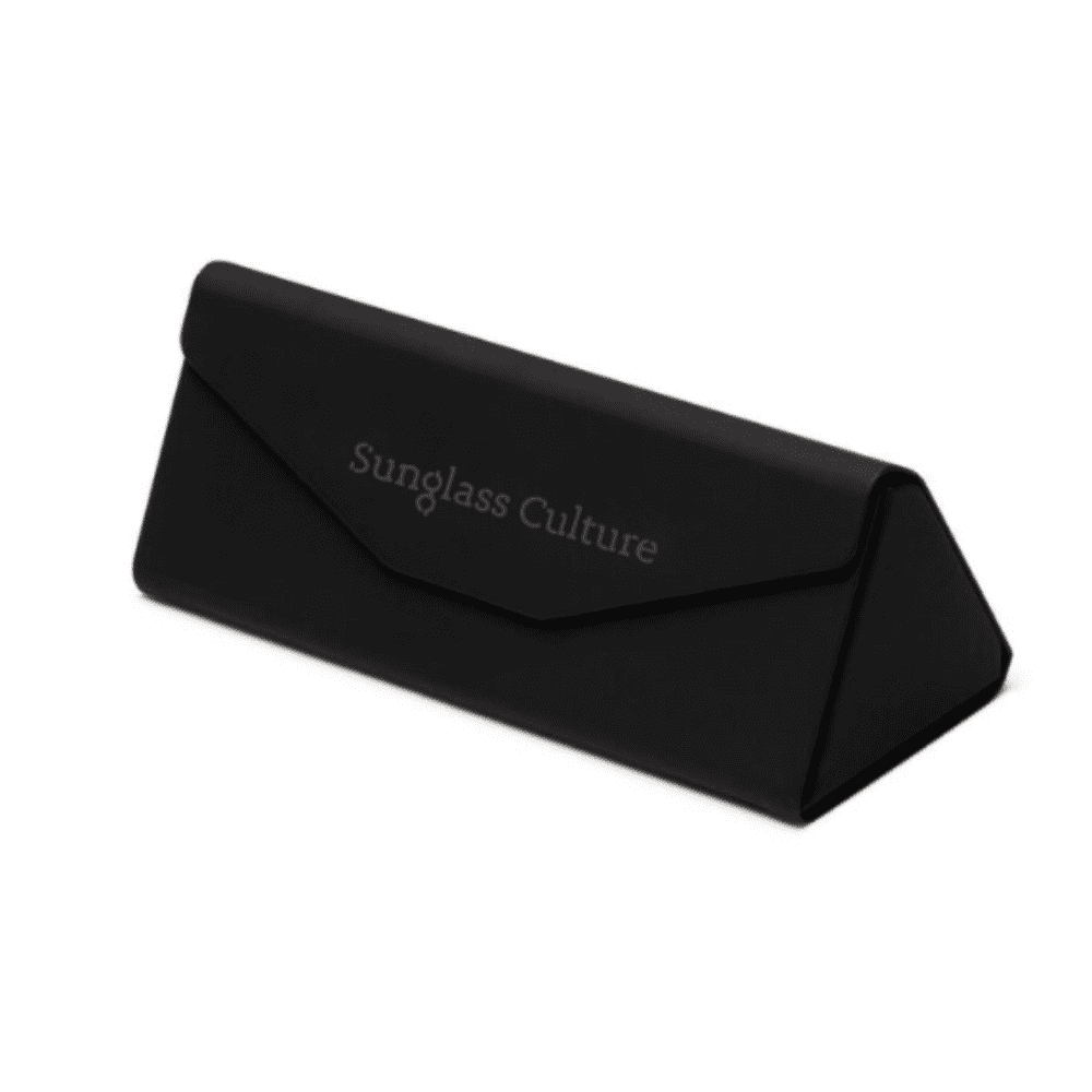 Tri-Fold Case Sunglass Culture Matte Black