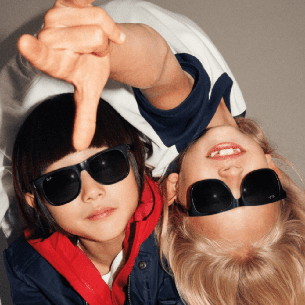 Ray-Ban Kids RJ9069S 716687 48 Black/Dark Grey Spiderman black web