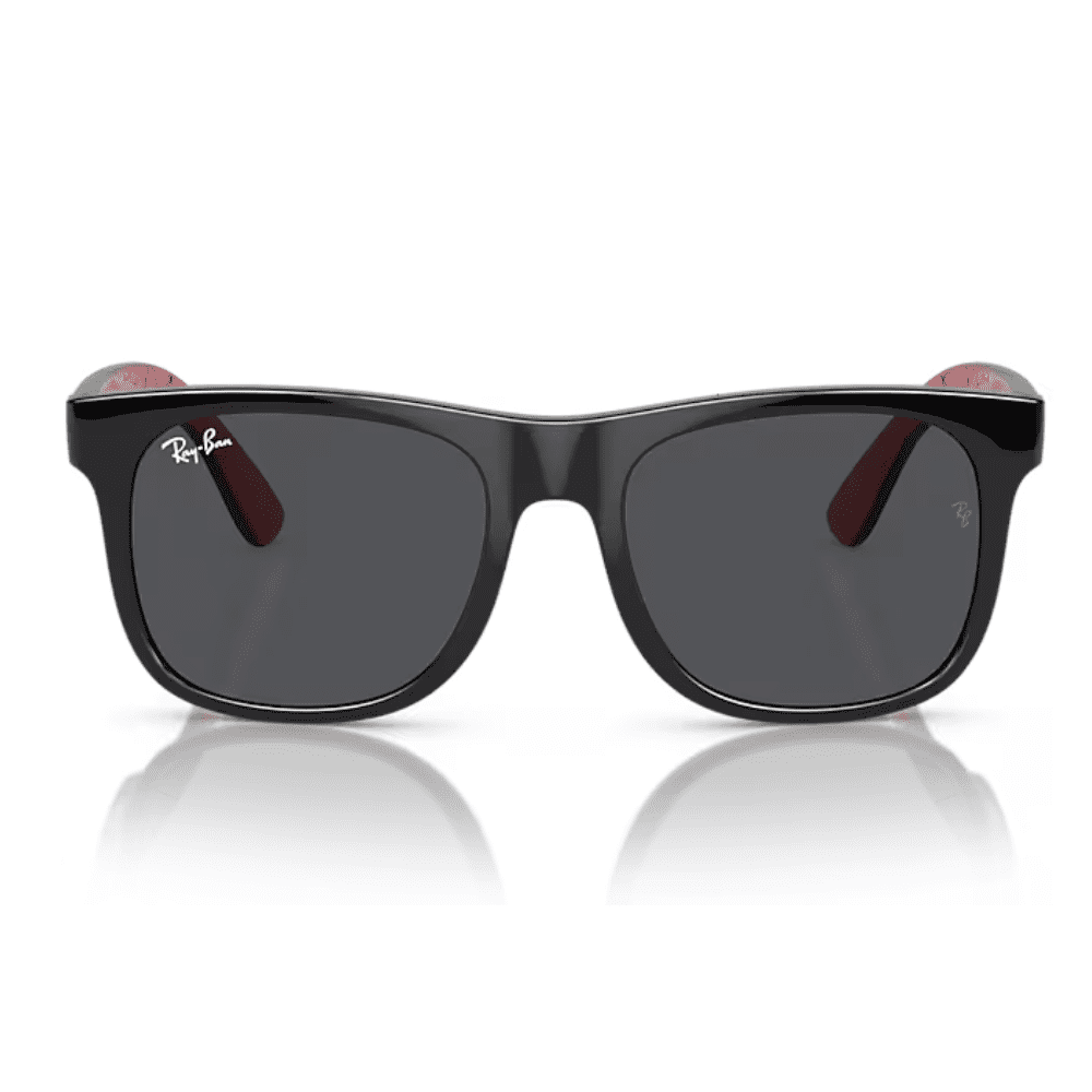 Ray-Ban Kids RJ9069S 716687 48 Black/Dark Grey Spiderman black web