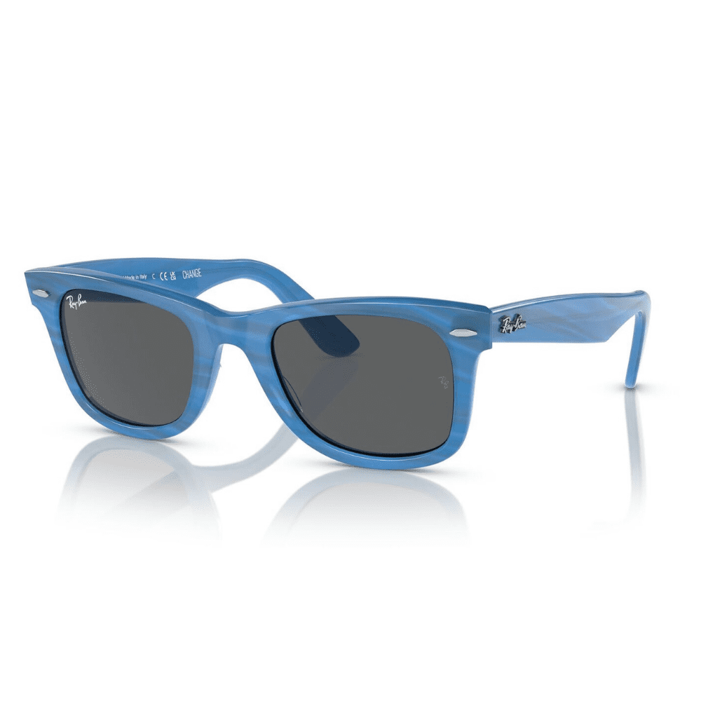 Ray-Ban RB2140 1409B1 50 Photo Striped Blue/Dark Grey Wayfarer