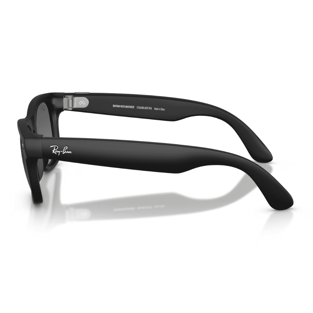 Ray-Ban Smart Glasses Meta Wayfarer (Gen 2) RW4012 601ST3 50 Matte Black/Graphite Polarised SMALL