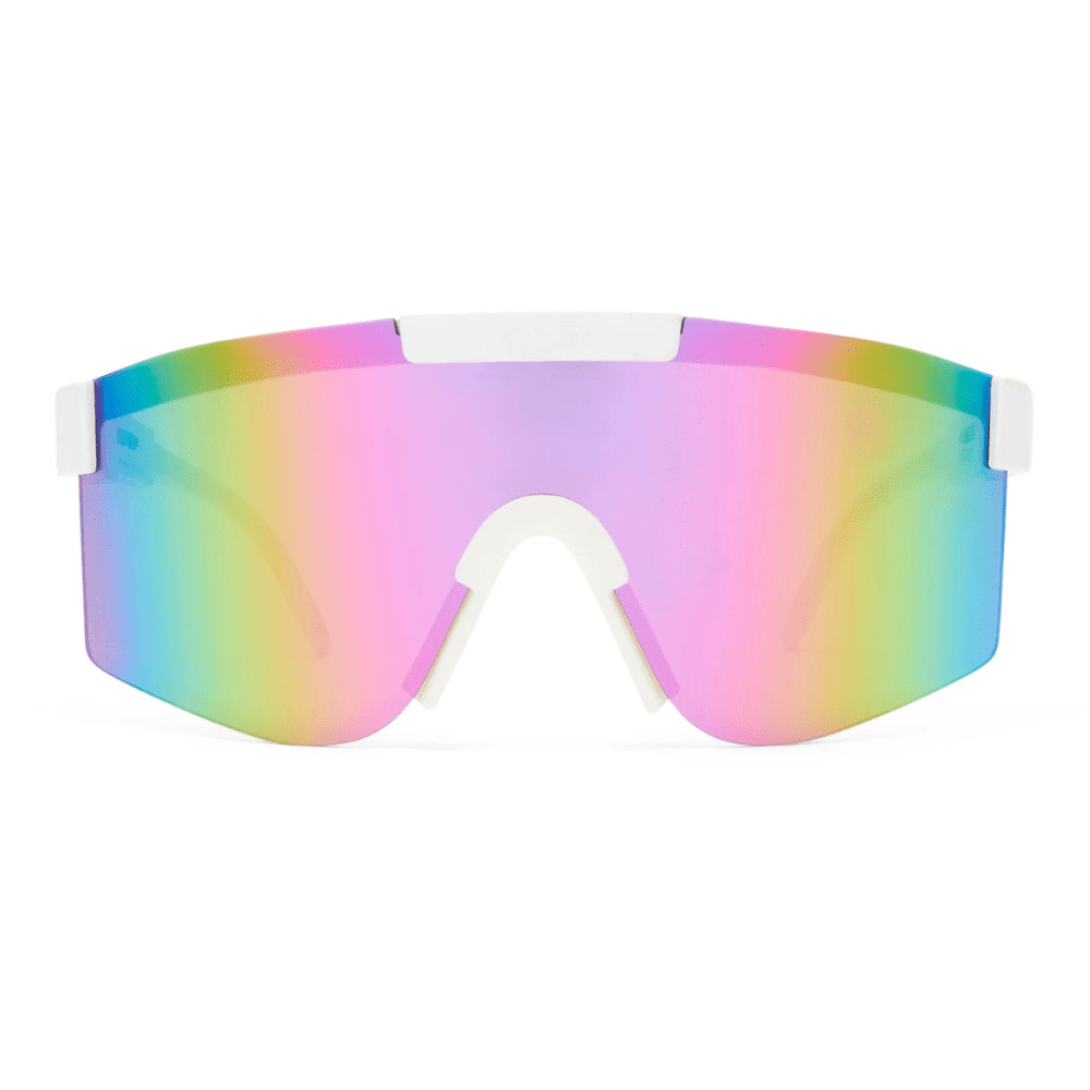 Solarized Kids Turbo Shield 2431119 White/Rainbow Mirror