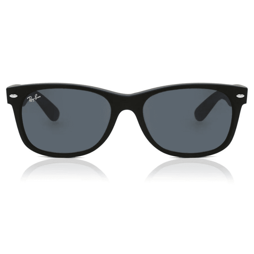 Ray-ban RB2132 622/R5 55 Matte Black/Blue New Wayfarer