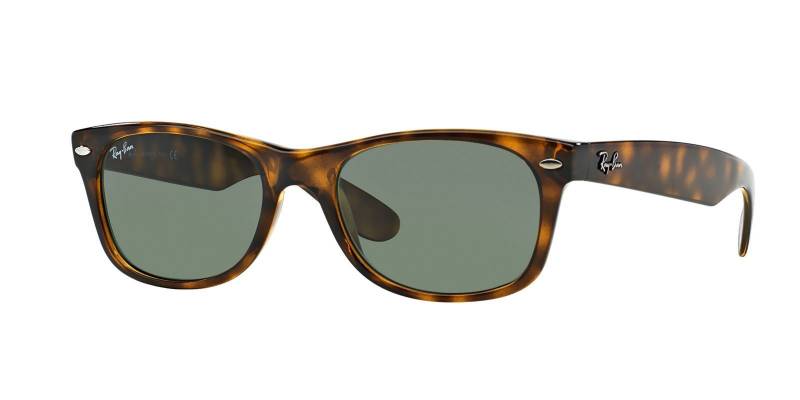 Ray-Ban RB2132 902L 55 Tort Brown/Green New Wayfarer