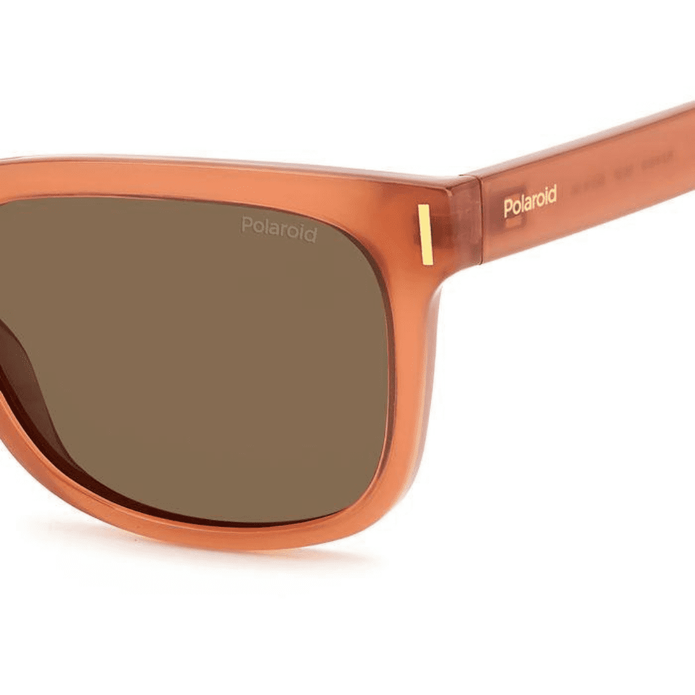 Polaroid Sunglasses PLD 6191/S 733 Peach/Brown Polarised
