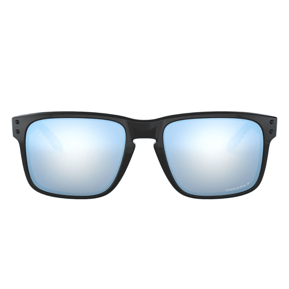 Oakley Holbrook OO9102 C1 55 Polished Black/Prizm Deep Water Polarised