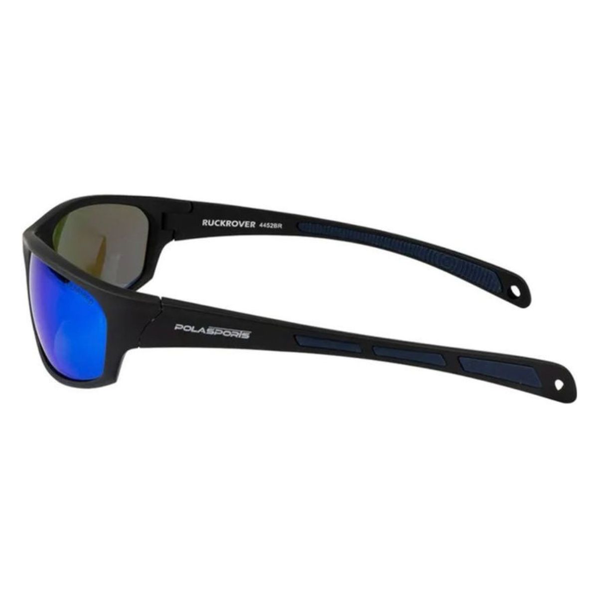 PolaSports Ruckrover 4452BR Matte Black/Blue Mirrored Polarised
