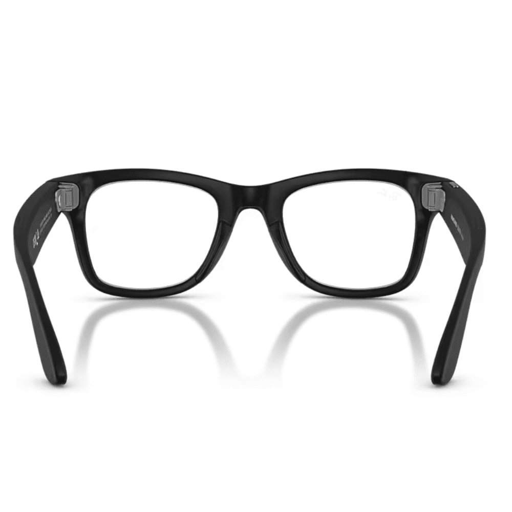 Ray-Ban Smart Glasses Meta Wayfarer (Gen 2) RW4012 601S1Z 53 Matte Black Transitions Clear/Grey LARGE