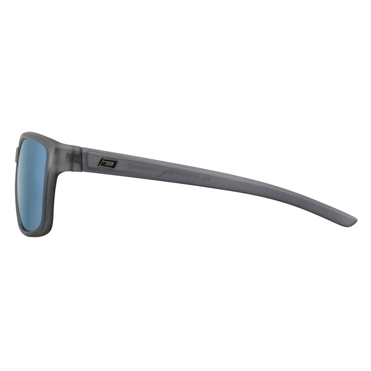 Dirty Dog Slay 53765 Satin Crystal Black/Ice Blue Mirror Polarised