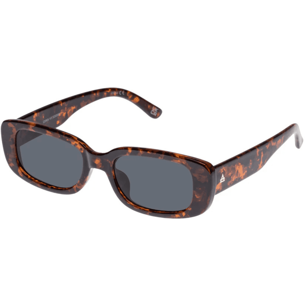 AIRE CERES 2222557 DARK TORT rounded rectangle oval unisex sunglass culture side view