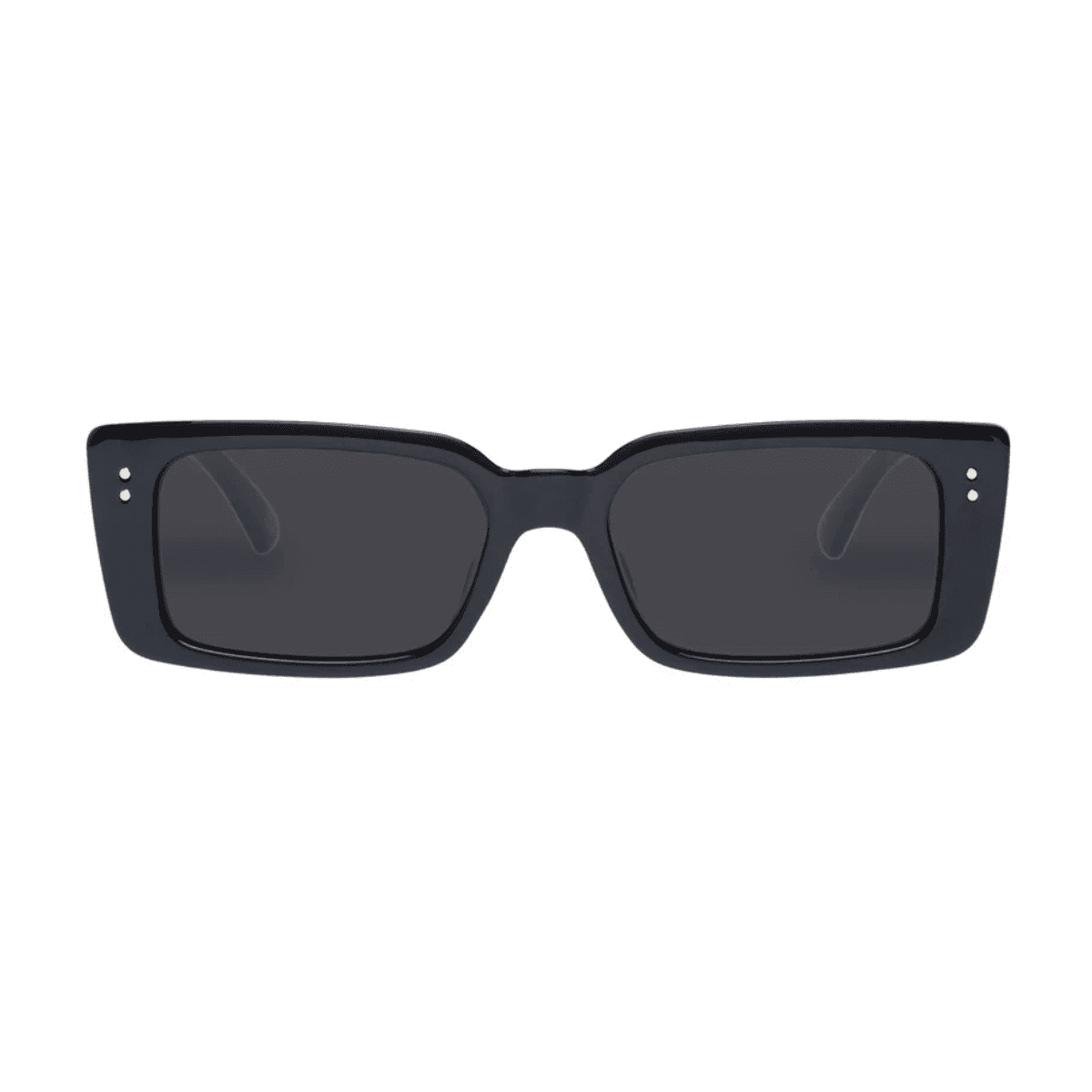 AIRE ORION 222552 BLACK BOLD RECTANGLE UNISEX SUNGLASS CULTURE FRONT