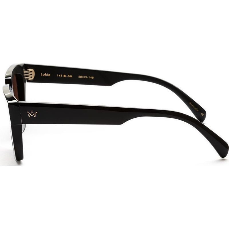 AM Eyewear Lukie 142 Black/Smoke Polarised