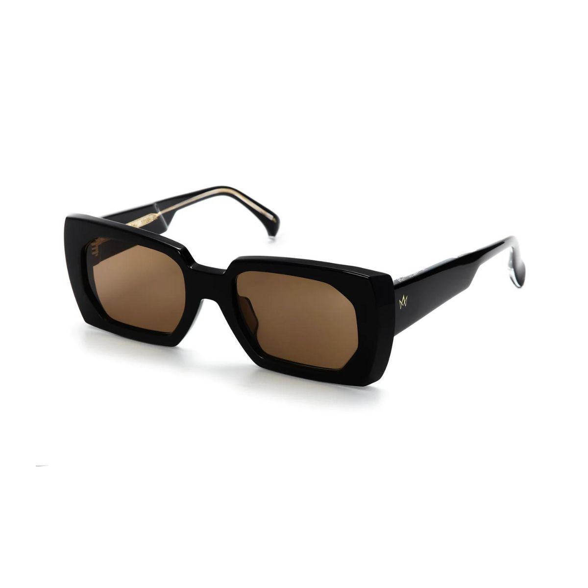 AM Eyewear Dom 163-BL-SM Black/Smoke