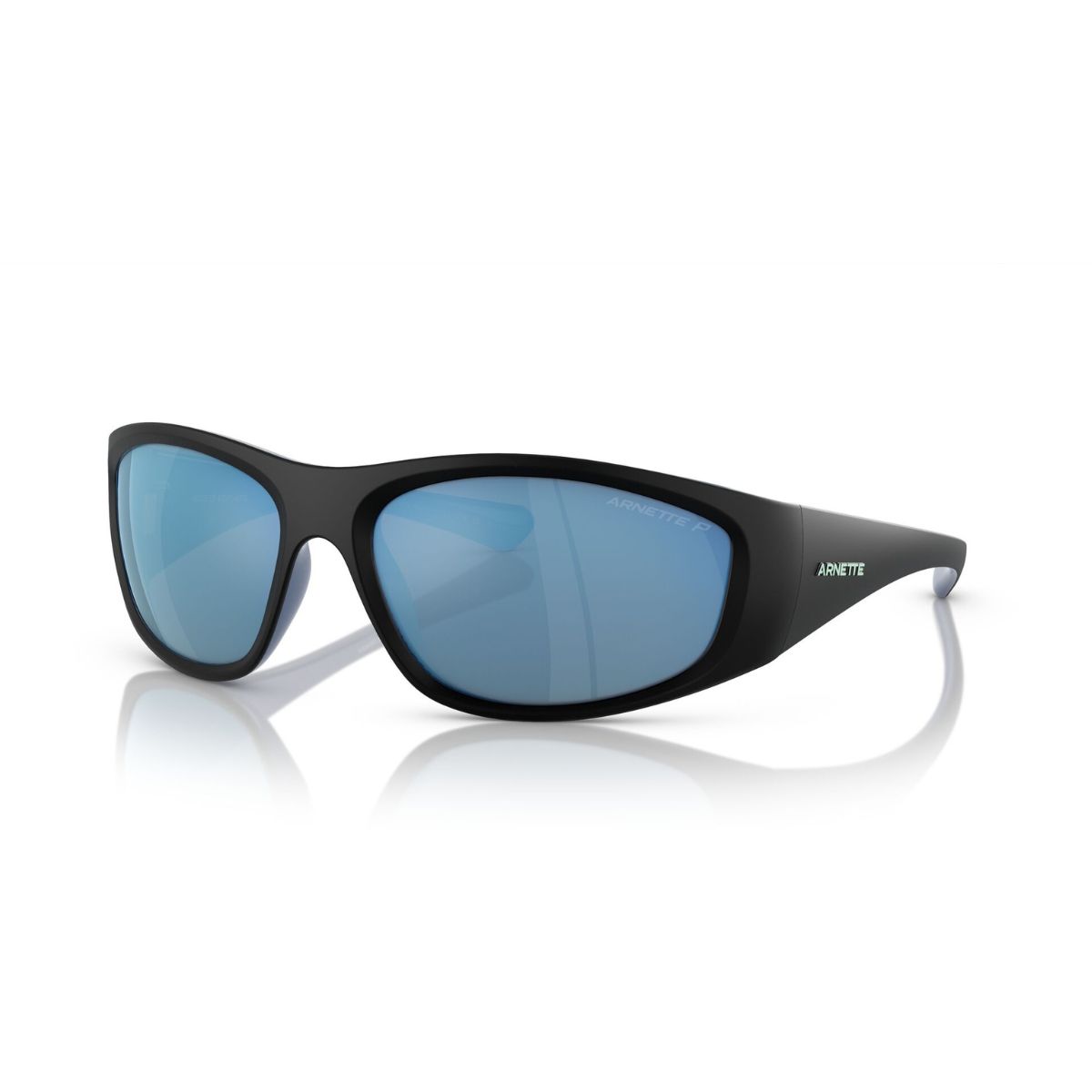 Arnette Ilum 4331 292322 Black Polarised sunglass culture side view