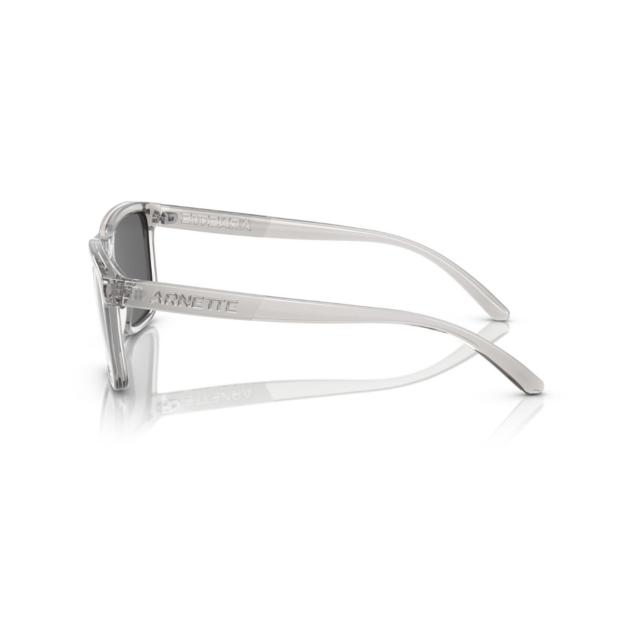 ARNETTE LEBOWL 4321 2858Z3 TRANSPARENT POLARISED GREY Sunglass Culture Temple View