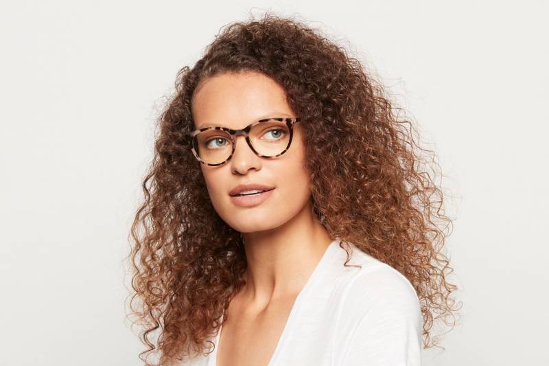 Baxter Blue Lola Quartz Tortoise/Clear Blue Light Blocker