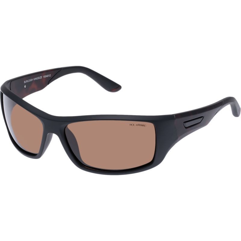 Cancer Council Burleigh 1504012 Matte Black and Tort/Brown Polarised