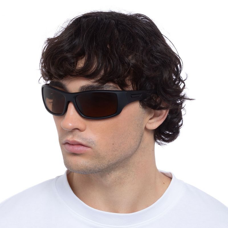 Cancer Council Burleigh 1504012 Matte Black and Tort/Brown Polarised