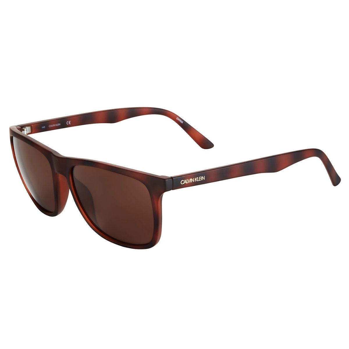 Calvin Klein 20520S 225 Tortoiseshell Brown Sunglass Culture Side