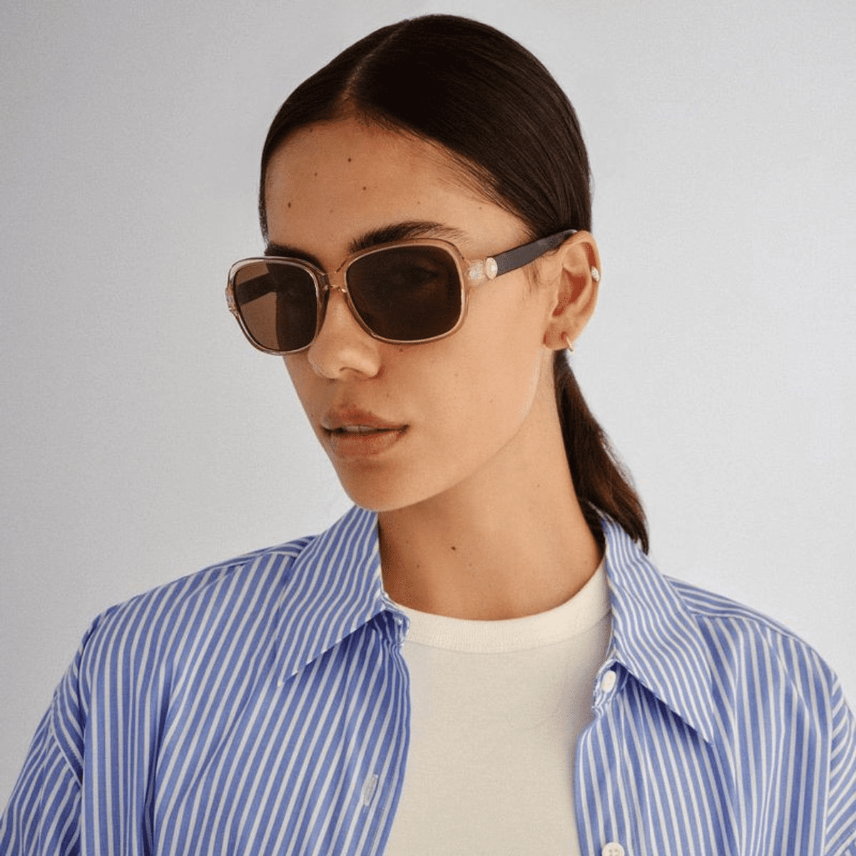 CANCER COUNCIL ABBEY 2558899 DRK TORT model view womens SUNGLASS CULTURE sunnies store coomera (3)