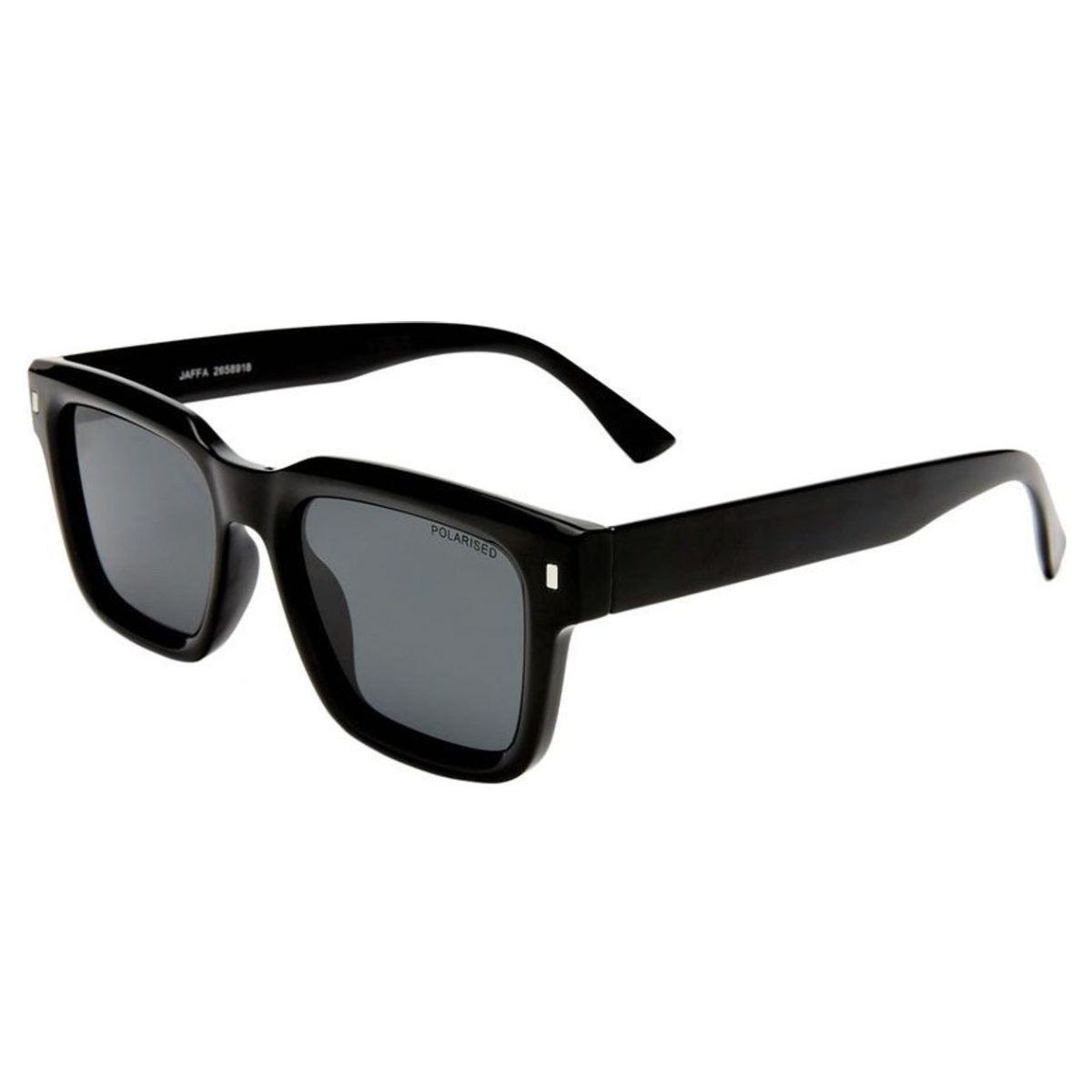 CANCER COUNCIL JAFFA 2658918 BLACK SUNGLASS CULTURE SQUARE D FRAME MENS UNISEX SUNGLASS CULTURE COOMERA side