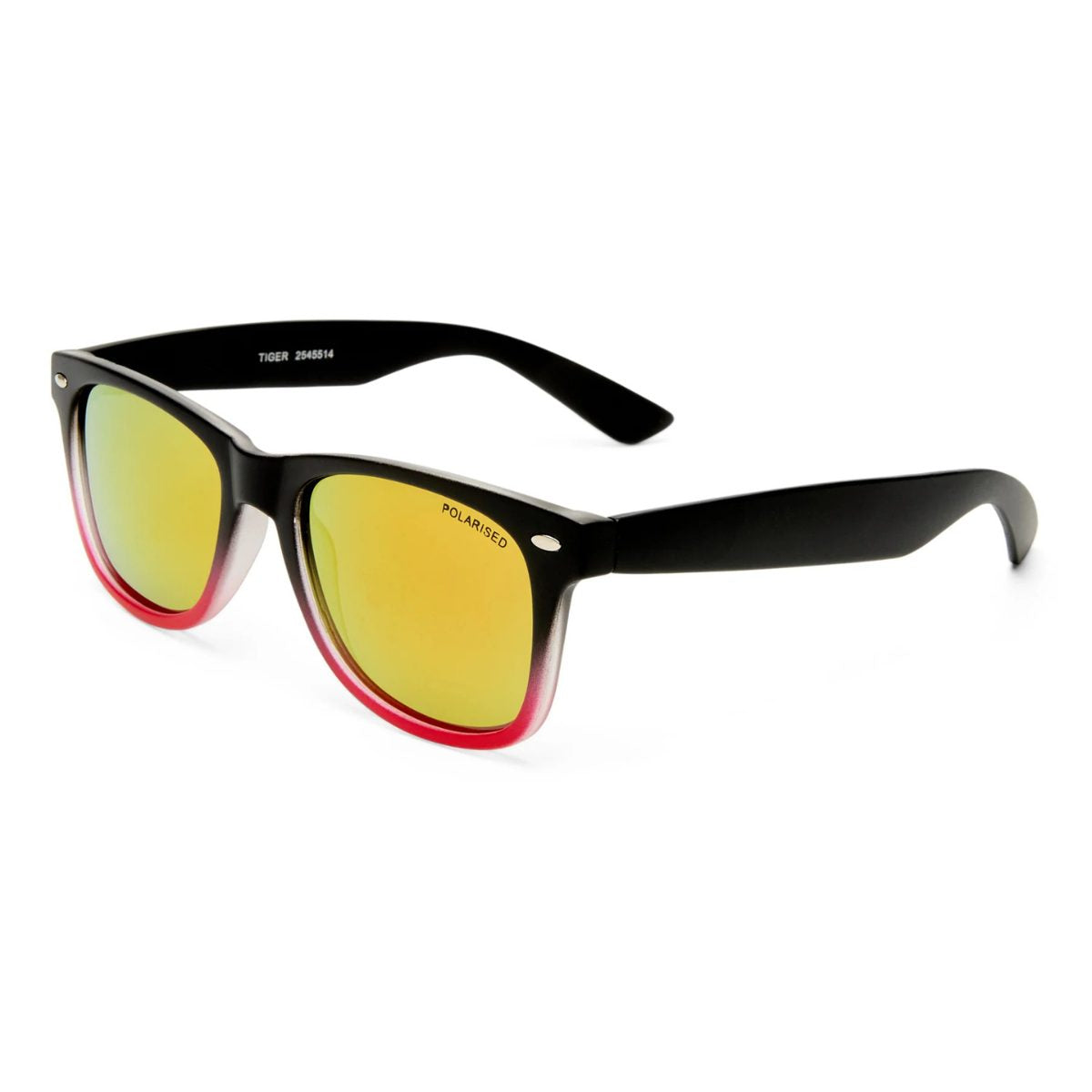 CANCER COUNCIL TIGER 2545514 BLACK RED polarised sunnies children sunglass culture coomera