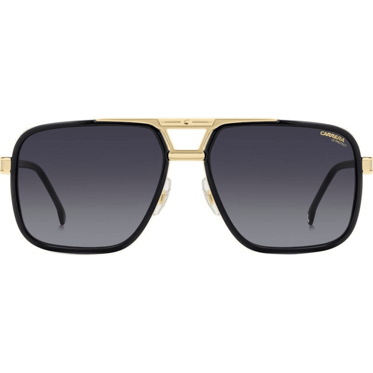 CARRERA 1071S 2M2 61 90 Black Gold Navigator Aviator square mens unisex sunglass culture front