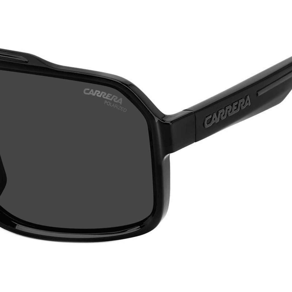 CARRERA SPORT 03S 8071 M9 POLArised matte black unisex aviator sunglass culture side temple