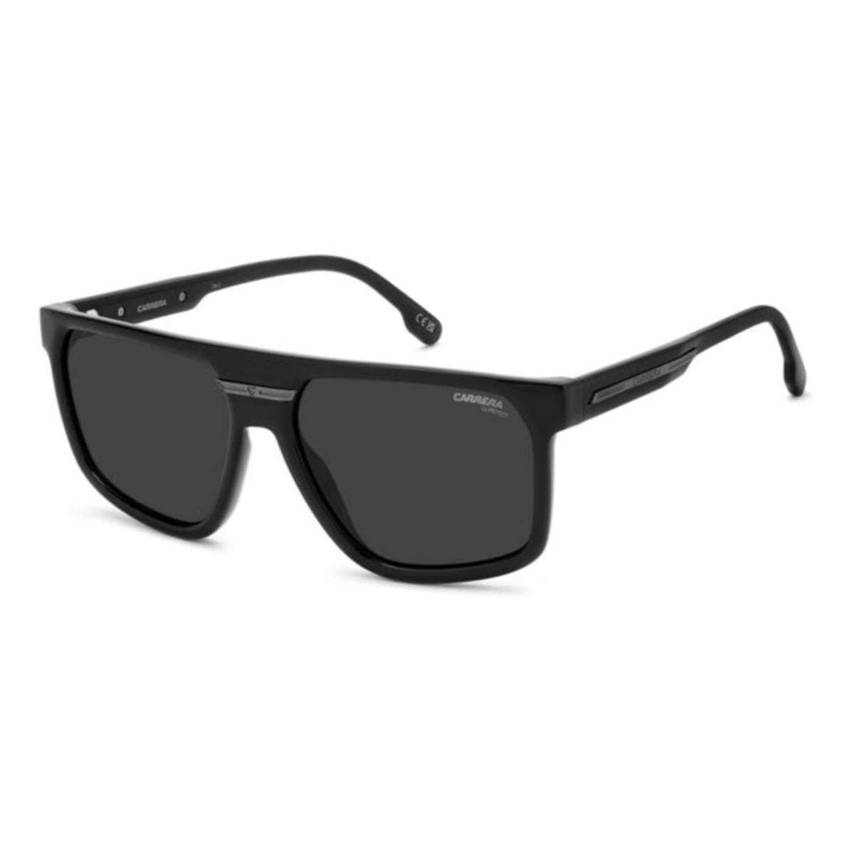 CARRERA VICTORY C 14S 60 807 BLack grey flat top mens sunglass
