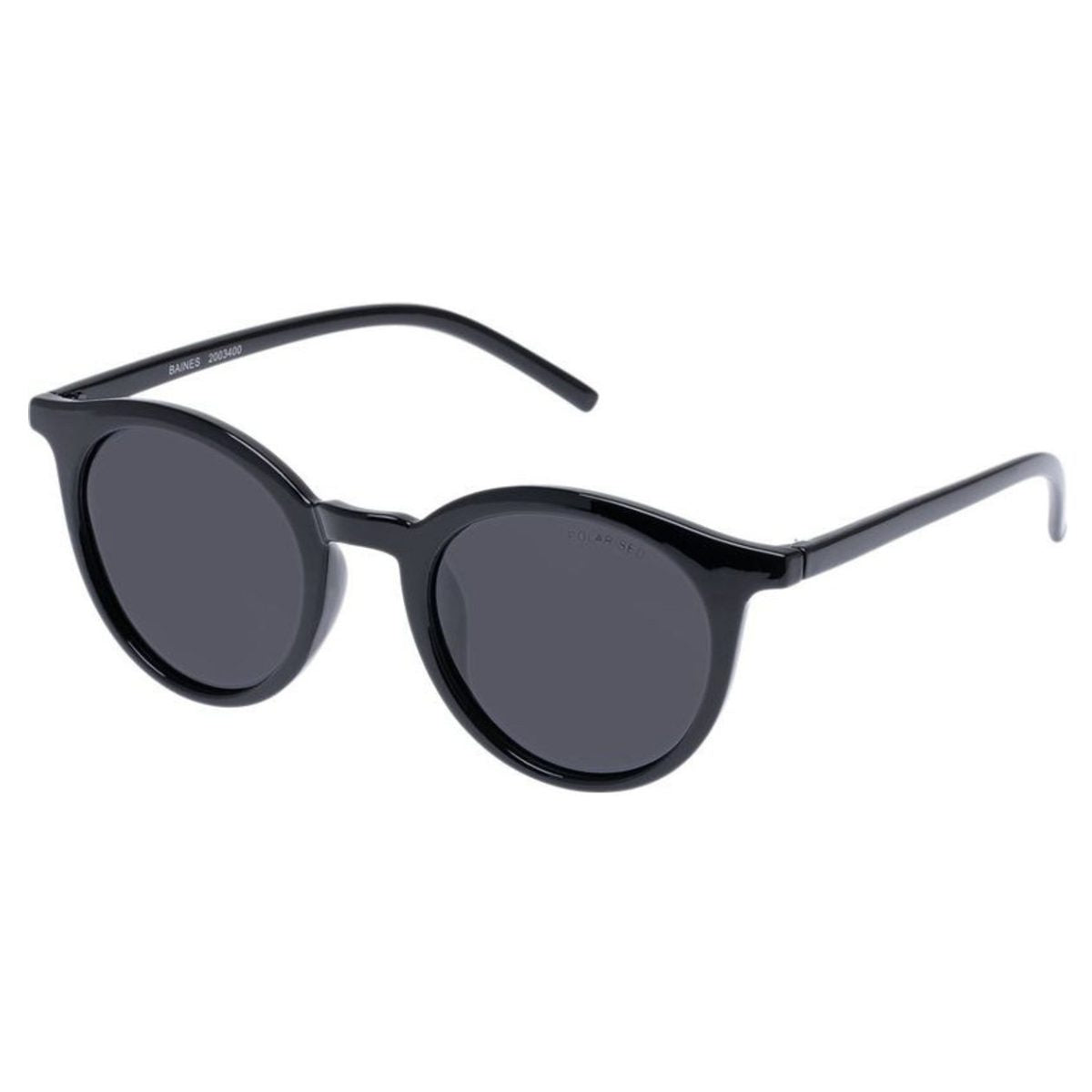 Cancer Council Baines 2003400 Black Grey Polarised 9324976329196 sunglass culture coomera