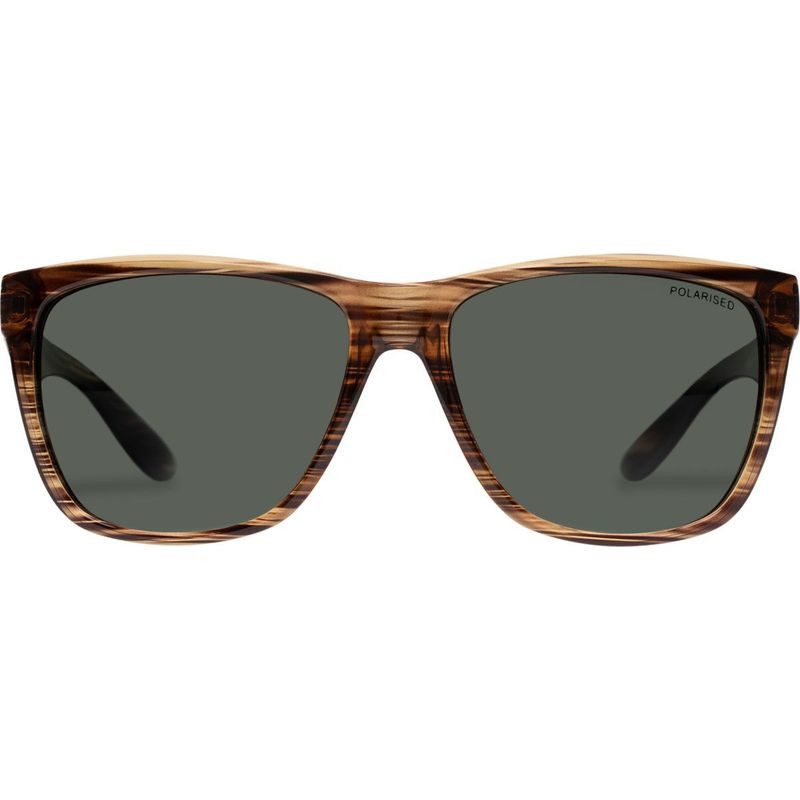 Cancer Council Bondi 2358817 Brown Woodstripe/Green Polarised