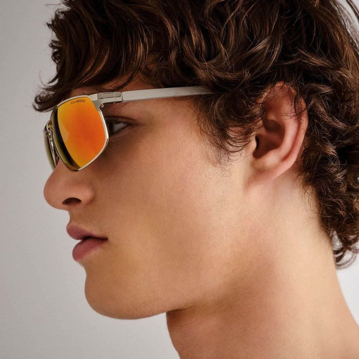 Cancer Council Botany 2558858 Silver/Red Mirror Polarised