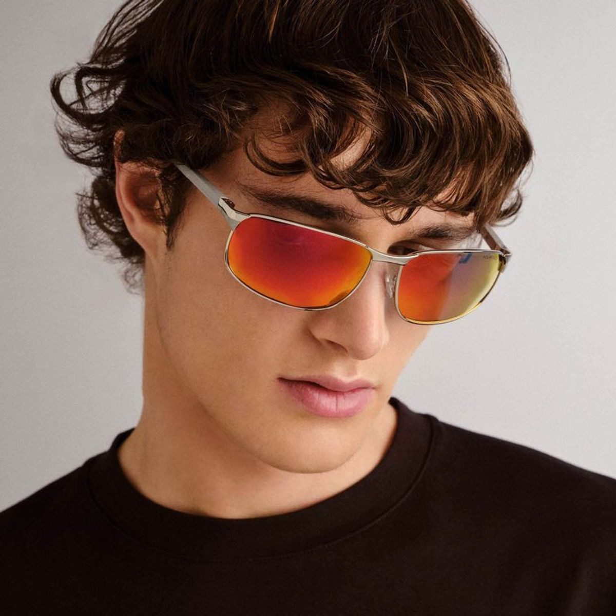 Cancer Council Botany 2558858 Silver/Red Mirror Polarised