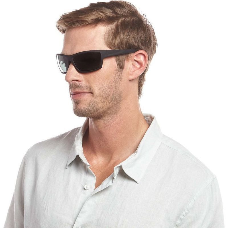 Cancer Council Bulla 1903424 Black Rubber/Green Polarised