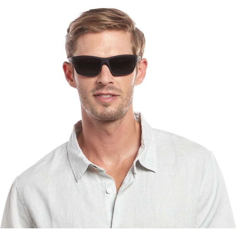 Cancer Council Bulla 1903424 Black Rubber/Green Polarised